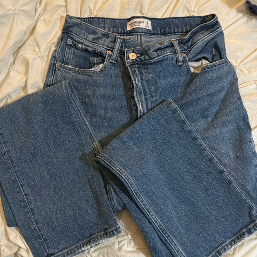 Abercrombie blue jeans